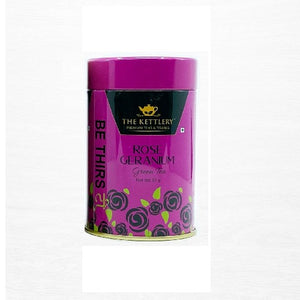 Rose Geranium Green Tea Tin