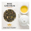 Rose Geranium Green Tea - Loose Leaf